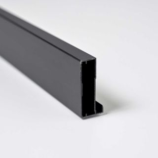 Aluminium Door Frame, Black, G4, 44mm x 3m